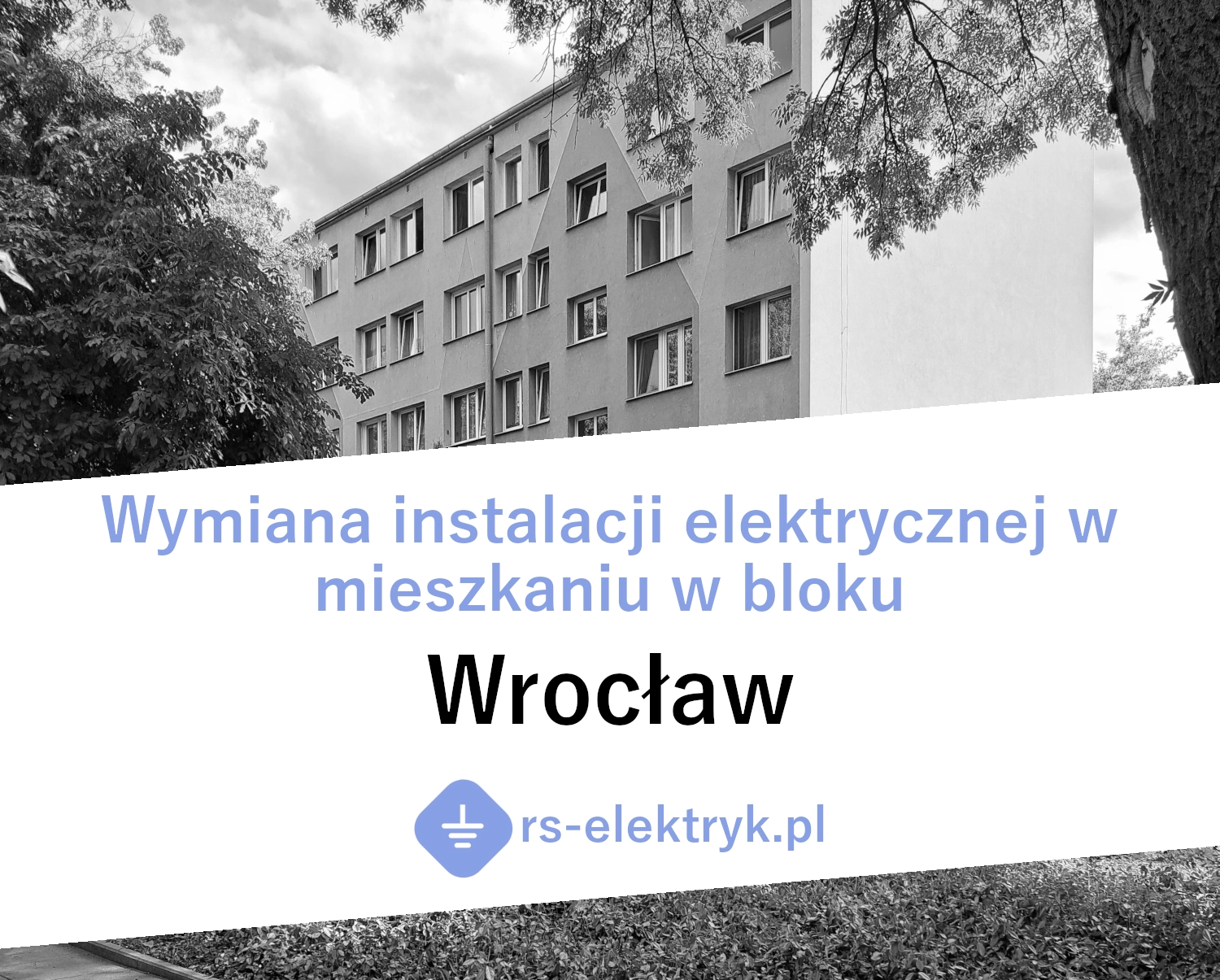 Wymiana instalacji elektrycznej w mieszkaniu w bloku (Wrocław)