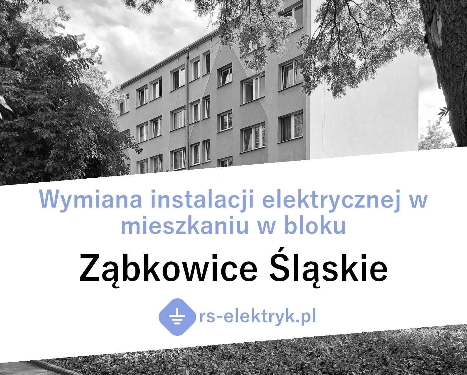 Wymiana instalacji elektrycznej w mieszkaniu w bloku (Ząbkowice Śląskie)